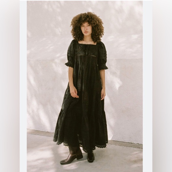 NWOT Christy Dawn Shaina Dress in Onyx - Picture 4 of 11